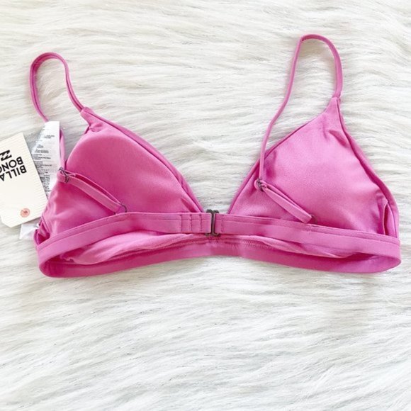 NEW Billabong Sol Searcher Pink Triangle Bikini - Picture 5 of 5